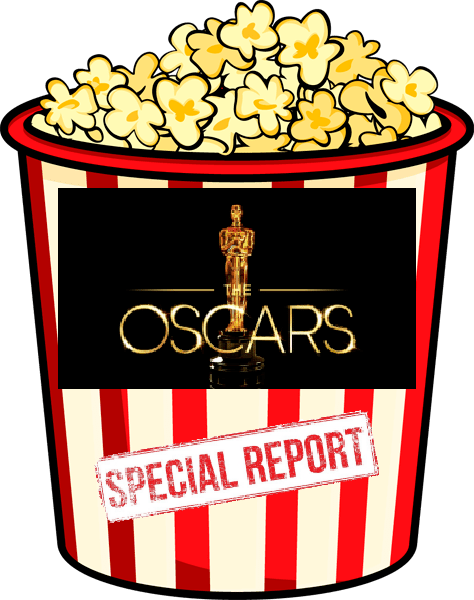 Oscars Logo on popcorn bucket
